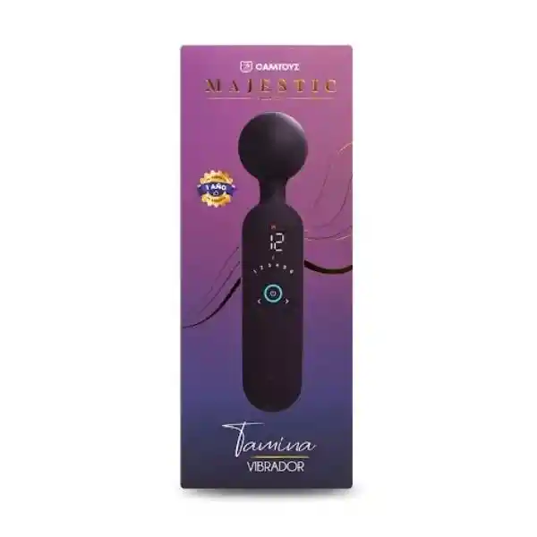 Vibrador Hitachi Tamina Térmico Negro