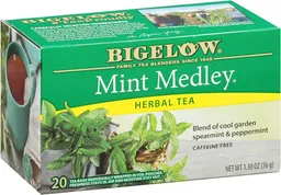Bigelow Te De Hierbas Con Menta 20 Bolsitas