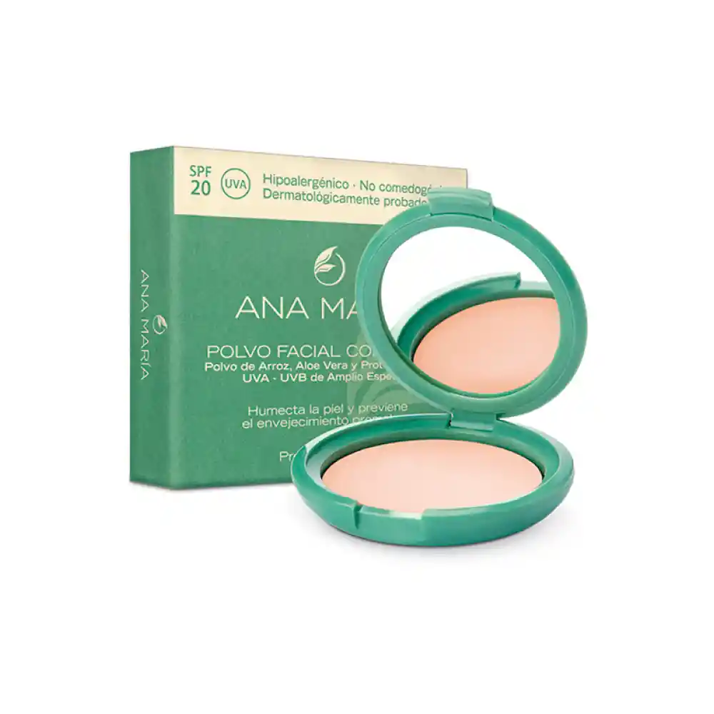 Polvo Compacto Anamaria (ana María) Avellana 15g