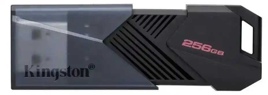 Memoria Flash Usb Kingston 256 Gb 3.2 Exodia Onix Negra Original