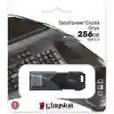 Memoria Flash Usb Kingston 256 Gb 3.2 Exodia Onix Negra Original