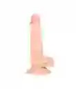 Dildo Realista Con Ventosa Y Textura Ajax 19 Cm - Piel