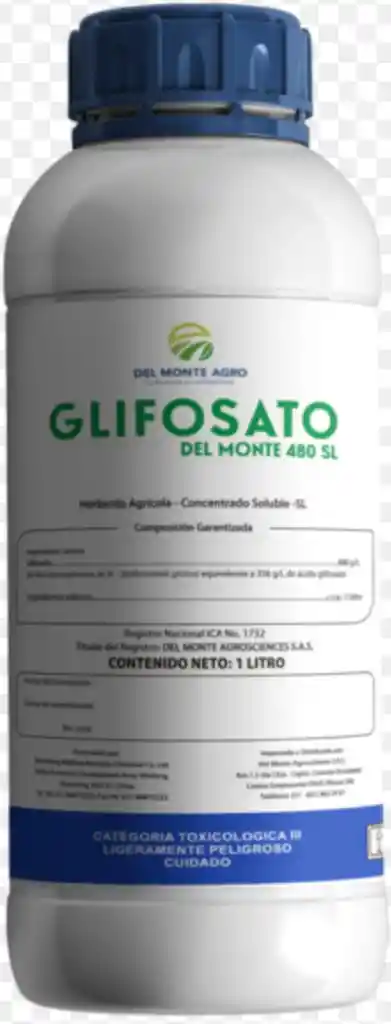 Glifosato 480sl Herbicida Agricola X 1lt