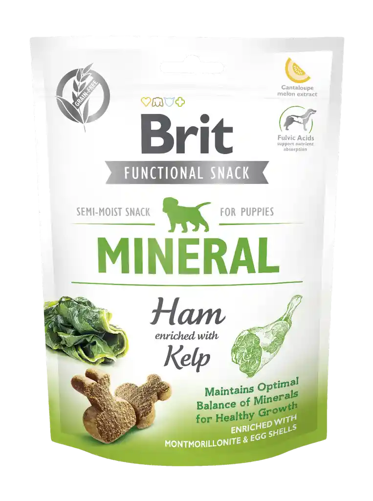 Brit Care Dog Functional Snack Mineral Ham For Puppies 150gr