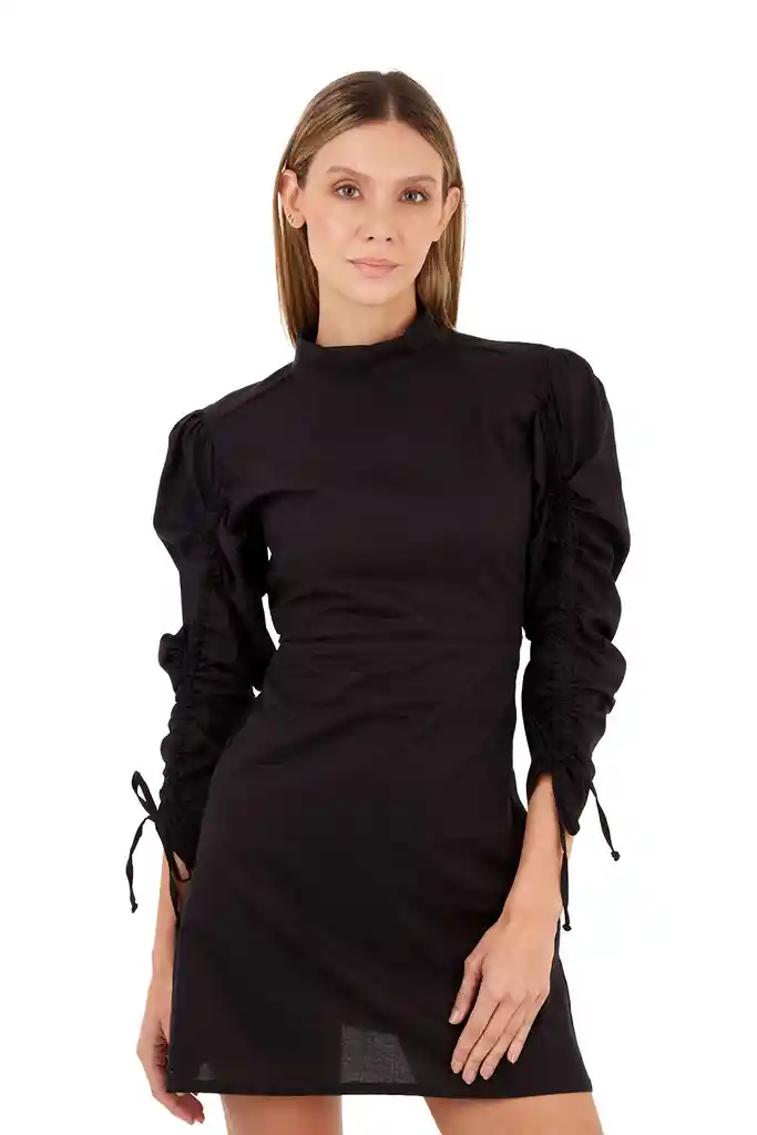 Vestido Corto Talia Negro Xs