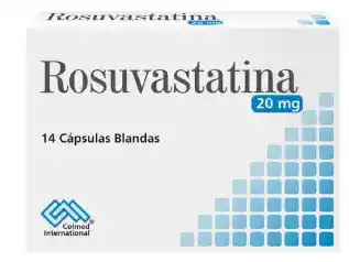 Rosuvastatina 20 Mg X 14 Capsulas