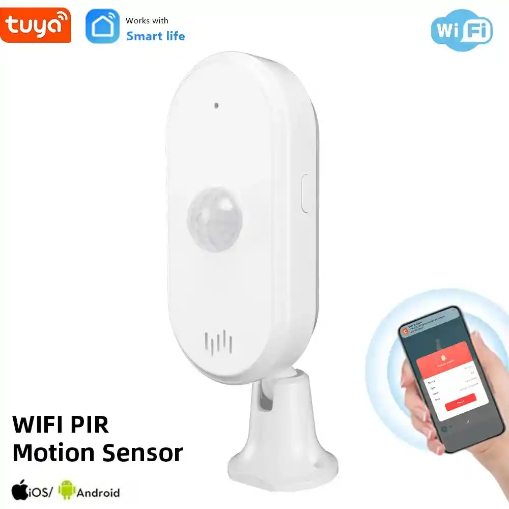 Sensor Detector Movimiento Inteligente Wifi Pir Tuya Smart