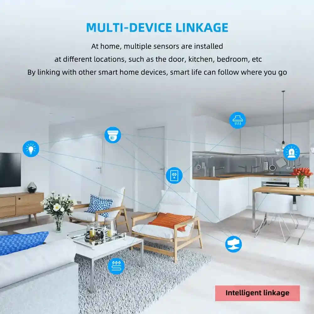 Sensor Detector Movimiento Inteligente Wifi Pir Tuya Smart