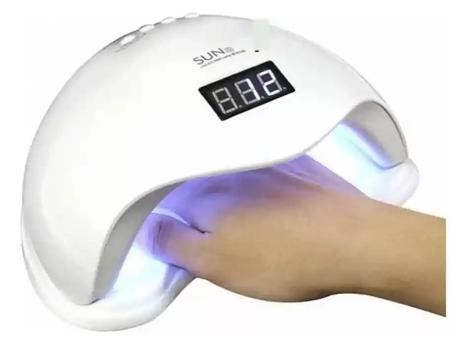 Maquina Uv Uñas Lampara Led De Manicura 48w Lampara Uv 1078