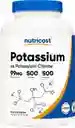 Nutricost Potasio 99 Mg 500 Cápsulas