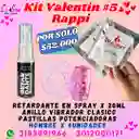 Kit San Valentin, #5, Promocion Rappi, Kit Sexual, Combo Lubricantes, Vibrador, Kit Valentin