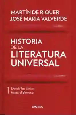 Historia De La Literatura Universal I