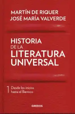 Historia De La Literatura Universal I