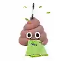 Dispensador Bolsas Para Popo De Mascotas Emoji + 5 Rollos