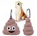 Dispensador Bolsas Para Popo De Mascotas Emoji + 5 Rollos