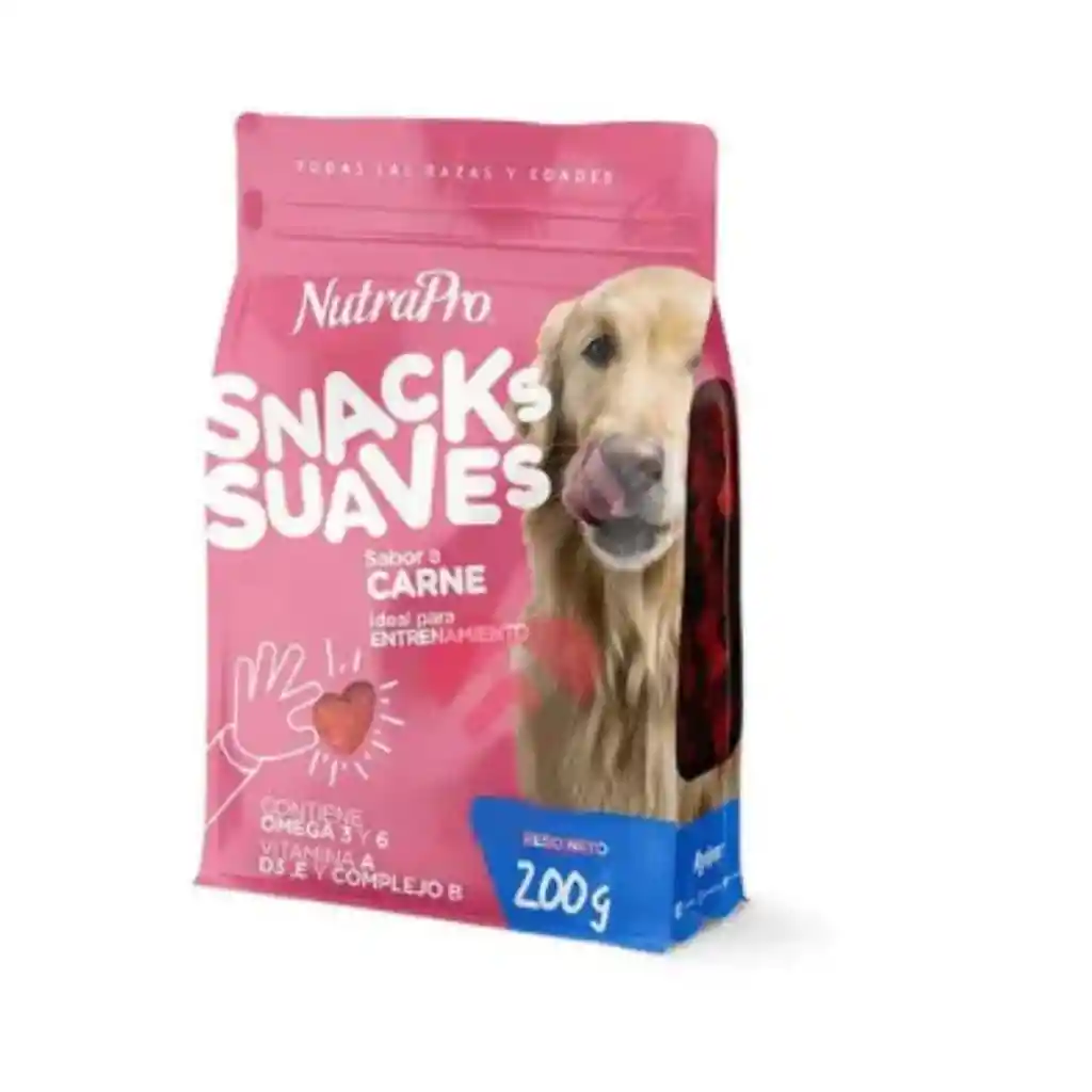 Nutrapro Snack Suaves Perro Carne 2000 Gr