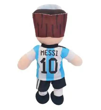 Messi Argentina Peluche 40cm Muñeco Uniforme Argentina