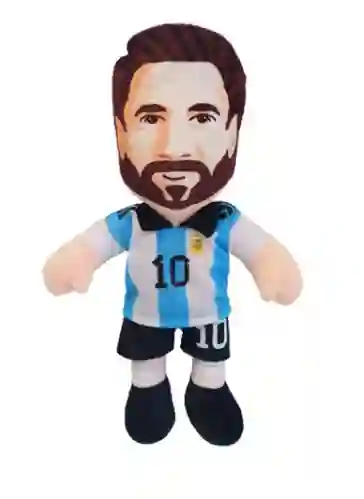 Messi Argentina Peluche 40cm Muñeco Uniforme Argentina