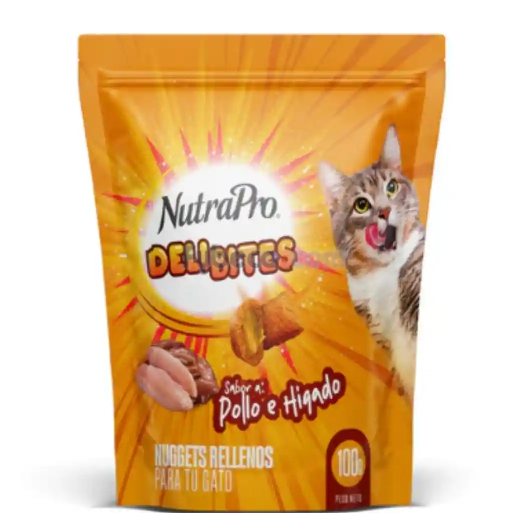 Nutrapro Snacks Nuggets Pollo Higado 100 Gr