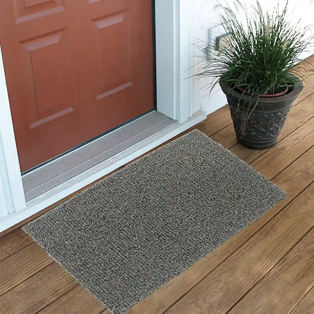 Tapete Para Entrada 60x40cm Conformat Bicolor -negro/gris