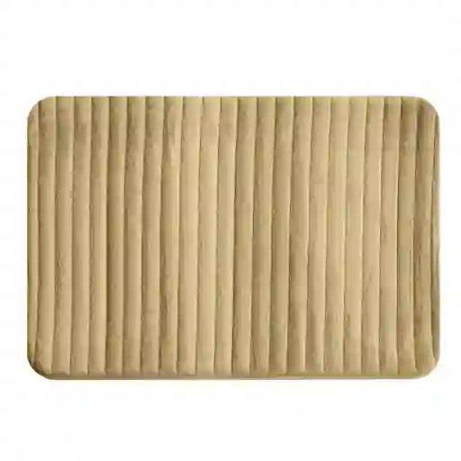 Alfombra Para Baño 40x60cm Memorie -beige