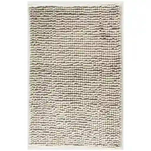 Alfombra Para Baño 40x60cm Shagy Silk -beige