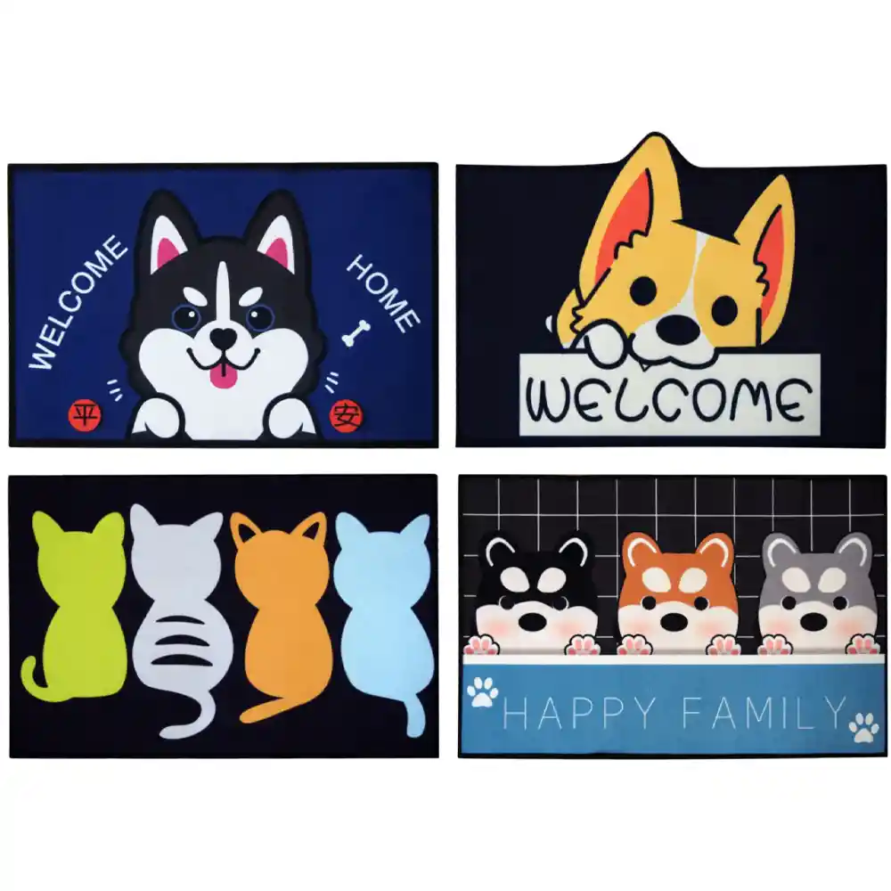 Tapete Impreso Pet 45x70cm -diseño Sujeto A Disponibilidad