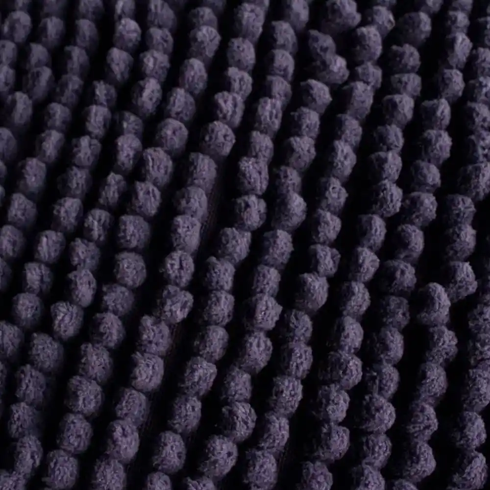 Alfombra Para Baño 40x60cm Shagy Silk -azul