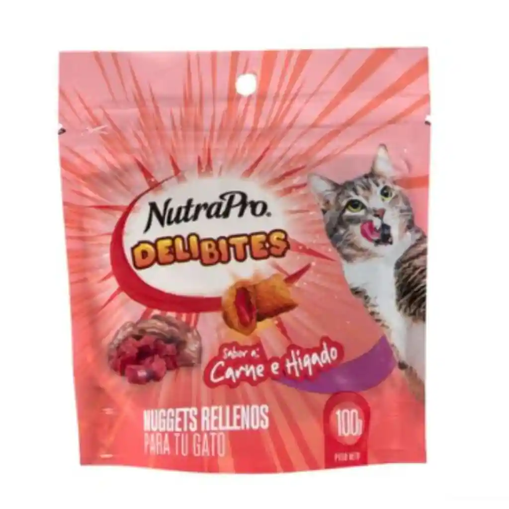 Nutrapro Snacks Nuggets Carne/hígado 100 G