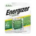 Pila Recargable Aaa Energizer X4