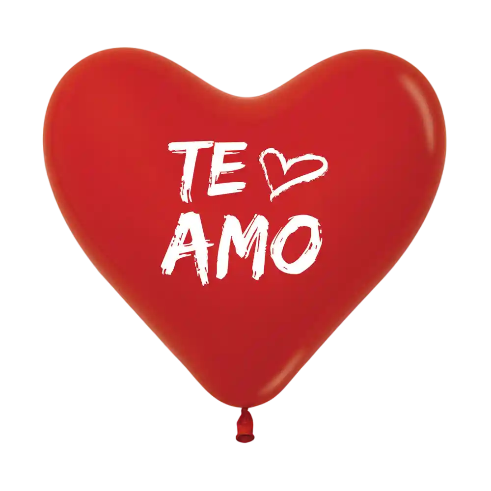 Amor Bomba Globo Biodegradable De Latex Corazon Te Amo R12