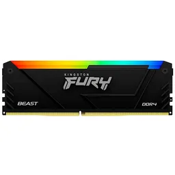 Kingston Memoria Ram Pcfury Beast Ddr4 8gb 3200mhz Rgb