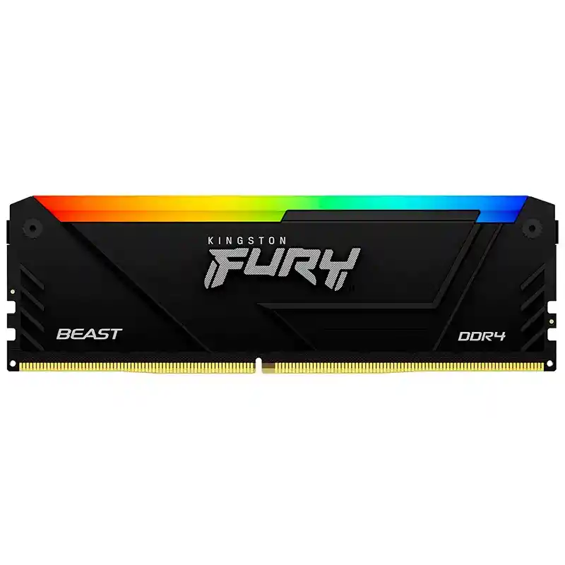 Kingston Memoria Ram Pcfury Beast Ddr4 16gb 3200mhz Rgb