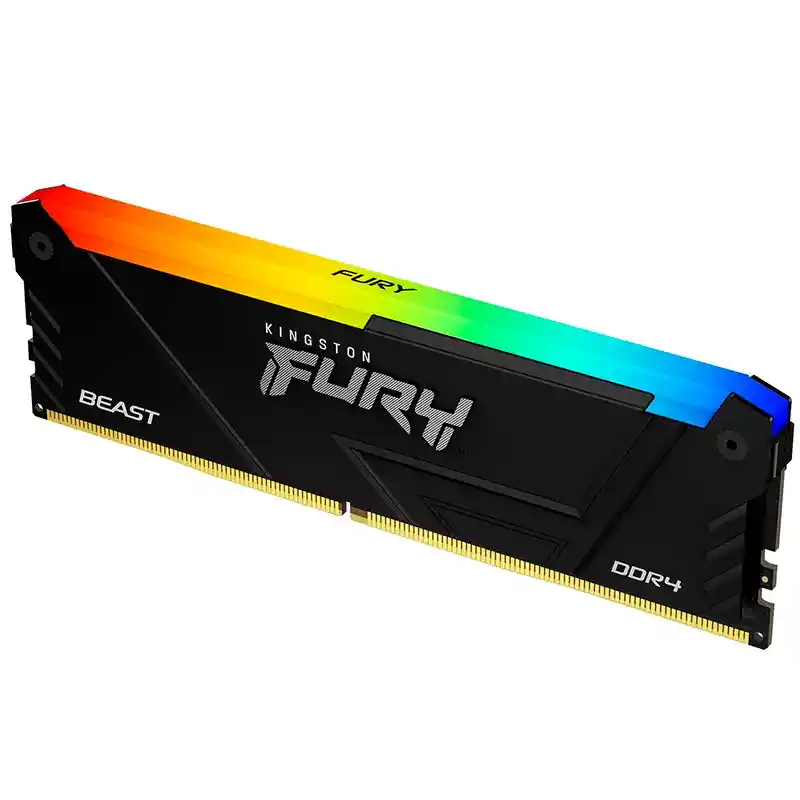 Kingston Memoria Ram Pcfury Beast Ddr4 16gb 3200mhz Rgb