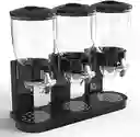 Dispensador De Cereal Triple Recipiente De Cocina