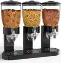 Dispensador De Cereal Triple Recipiente De Cocina