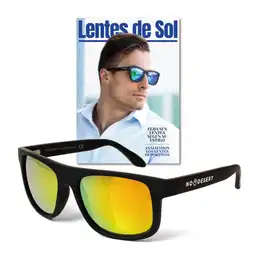 Lentes Negra Espejo Rojo T6 Channel Prom / No Desert