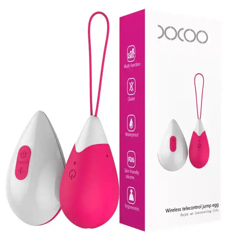 Vibrador A Control Remoto Docco