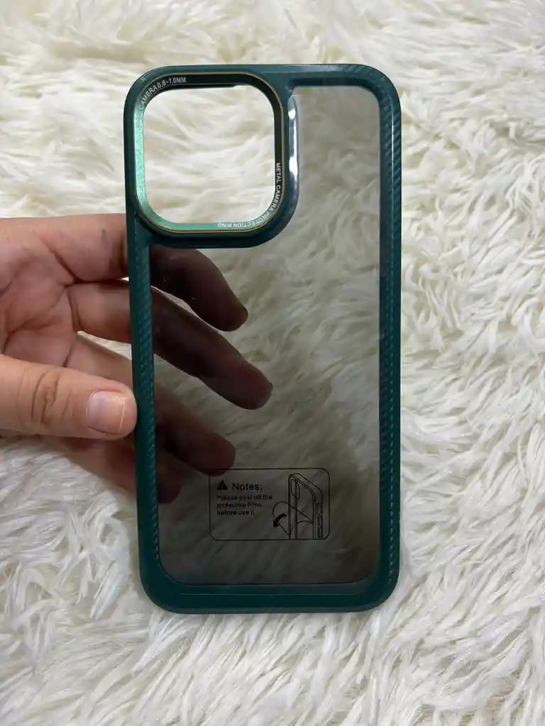 Forro Iphone 15 Pro Max / Diseño / Verde