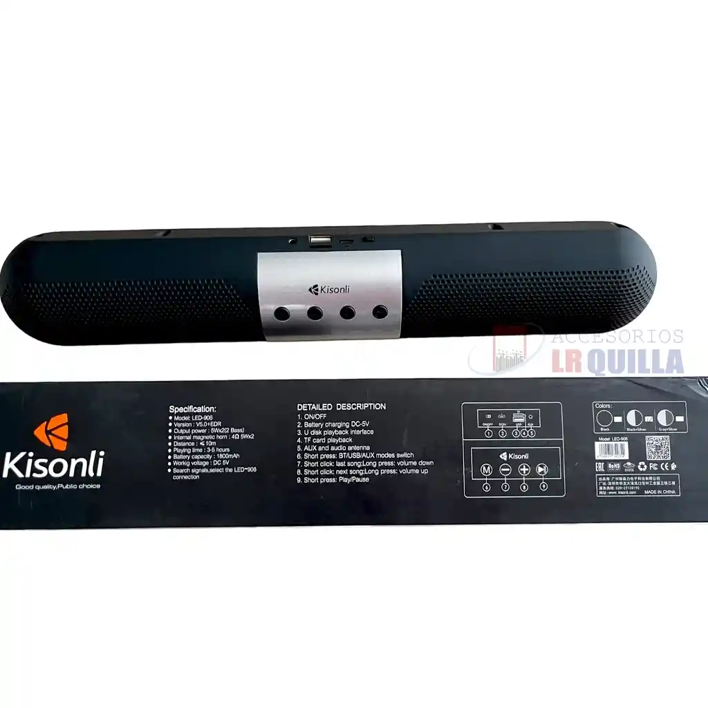 Barra De Sonido Bluetooth | Parlante Bluetooth