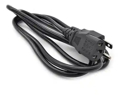 Cable De Poder Plano Fuentes De Poder Pc Monitor 1.5 Metros