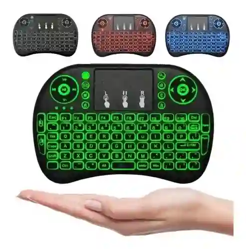 Mini Teclado Gamer Inalambrico Touchpad Android. Tv. Windows