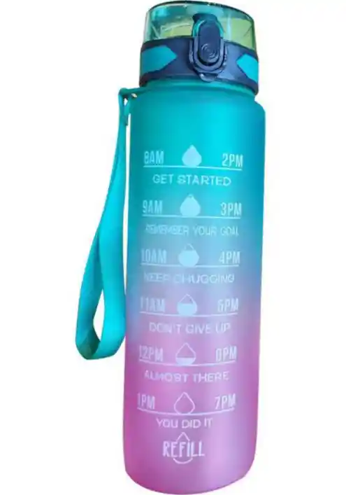 Botilito Femenino Colores Y Pines 1000ml