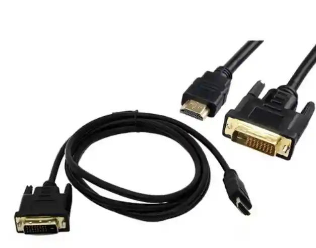 Cable Convertidor Señal Hdmi A Señal Dvi 24+1 Macho Vídeo Hdmi - Dvi 24+1 Bidireccional -ambos Sentidos