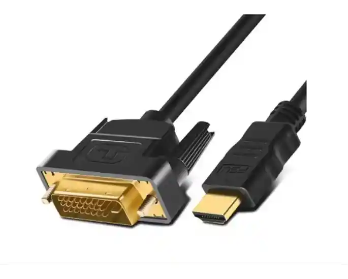 Cable Convertidor Señal Hdmi A Señal Dvi 24+1 Macho Vídeo Hdmi - Dvi 24+1 Bidireccional -ambos Sentidos