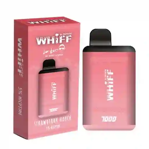 Whiff Strawberry Hooch 7000 7000 Puff