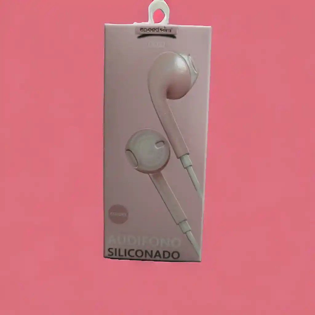 Audífonos Speed Song Sg176 Rosados Manos Libres