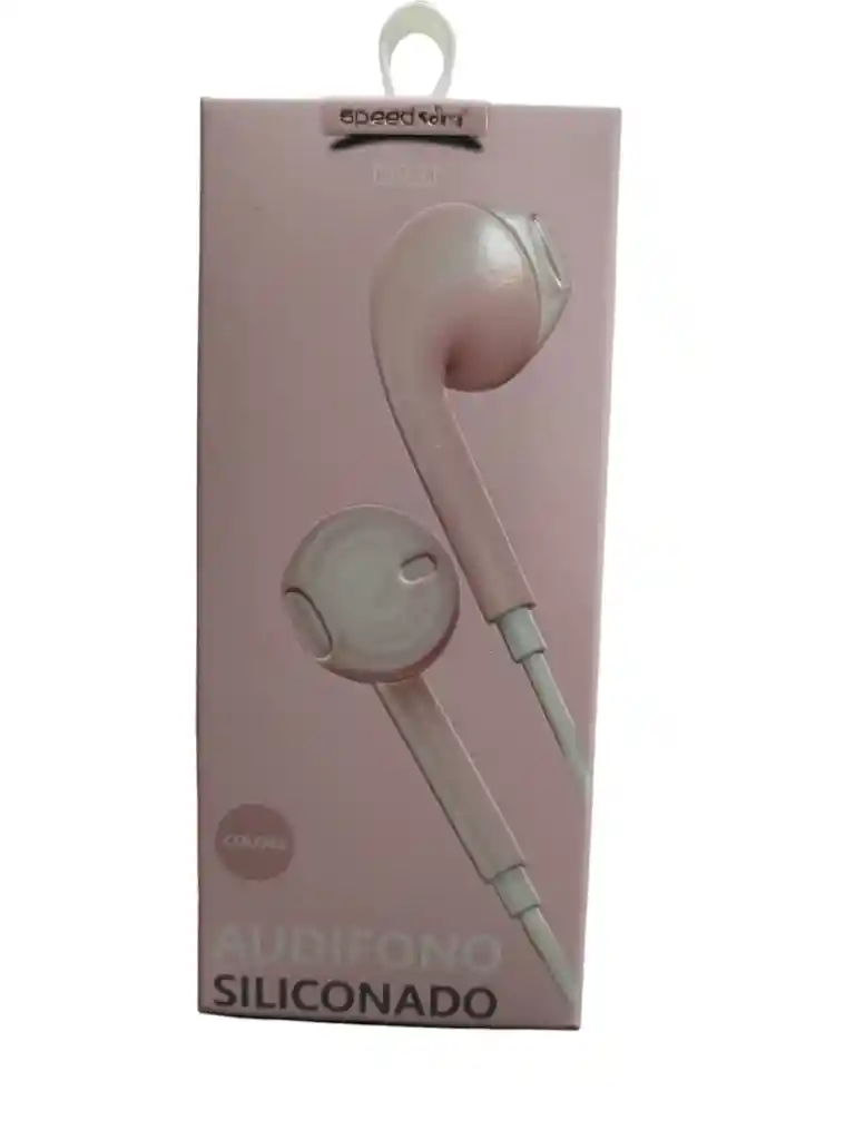 Audífonos Speed Song Sg176 Rosados Manos Libres
