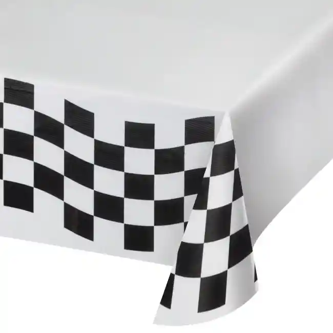 Mantel Cuadros Blancos Y Negros Rectangular