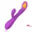 Vibrador Con Estimulacion Clitorial Y Se Calienta